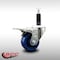 Service Caster 3'' SS Solid Poly Swivel 1'' Expanding Stem Caster Total Lock Brake SCC-SSEXTTL20S314-SPUS-1 - alternate 3